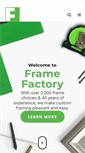 Mobile Screenshot of framefactory.com